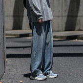 Vyriškų džinsų švarus modelis su kišene