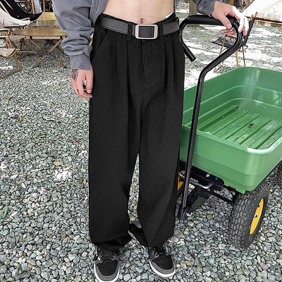 Ανδρικό τζιν φαρδύ καθαρό μοντέλο