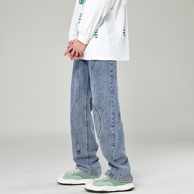 Ανδρικό τζιν casual φαρδύ