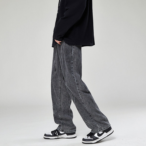 Ανδρικό τζιν casual φαρδύ
