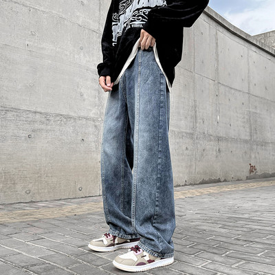 Ανδρικό casual τζιν με τσέπη νέο μοντέλο