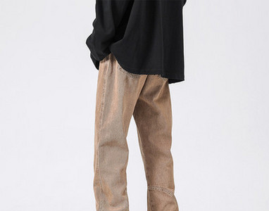 Ανδρικό τζιν με φερμουάρ στα πόδια, νέο μοντέλο