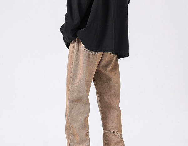 Ανδρικό τζιν με φερμουάρ στα πόδια, νέο μοντέλο