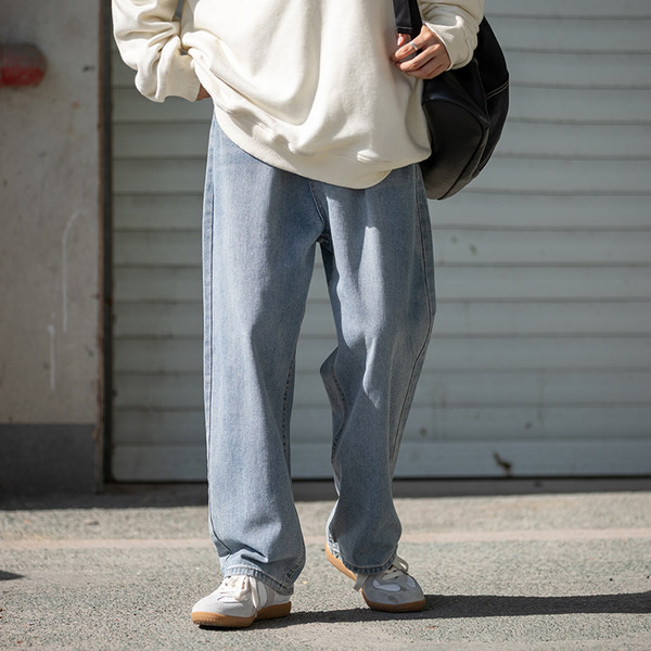 Kahes värvitoonis meeste vabaaja teksad