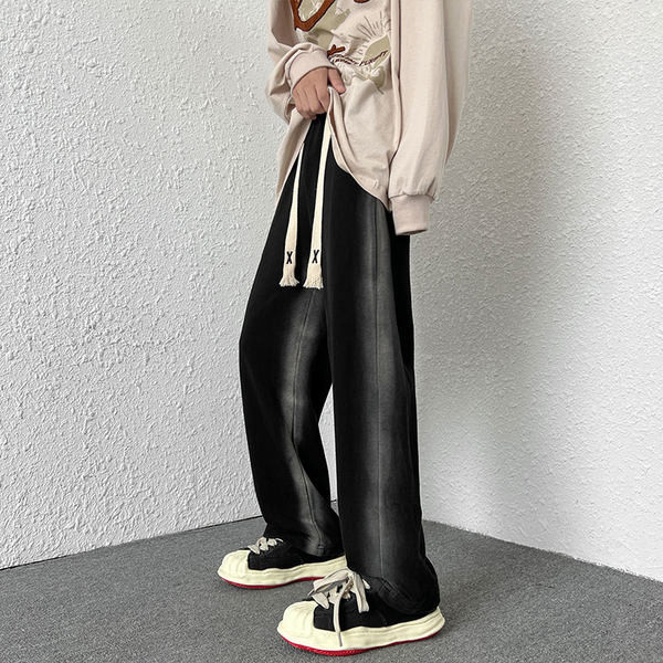 Ανδρικό τζιν με κορδόνια νέο μοντέλο