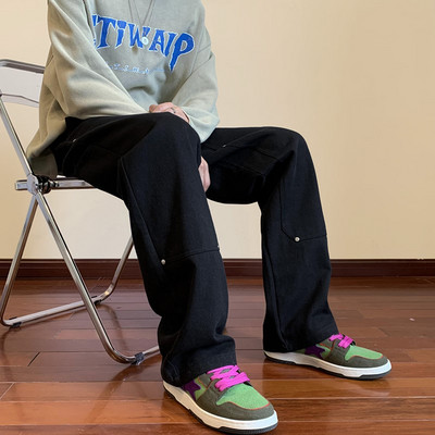 Naujo modelio vyriškos kelnės su raišteliais