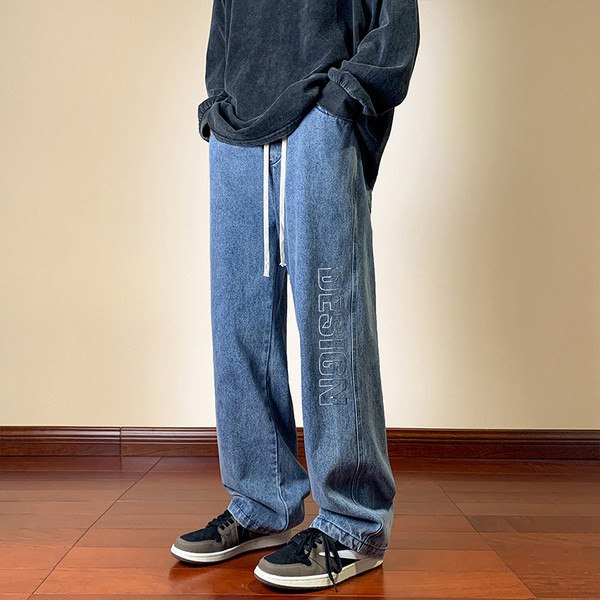 Taskuga mitmes värvitoonis lahtised meeste teksad