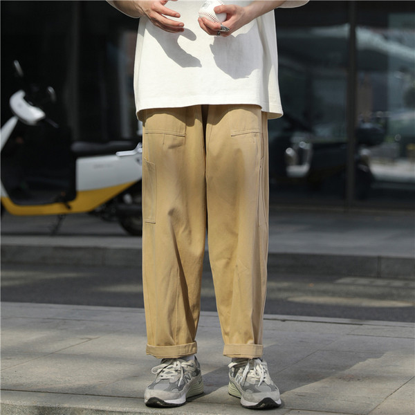 Meeste vabaaja teksad taskuga uus mudel