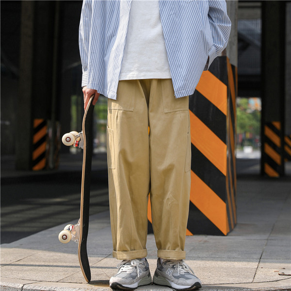 Meeste vabaaja teksad taskuga uus mudel