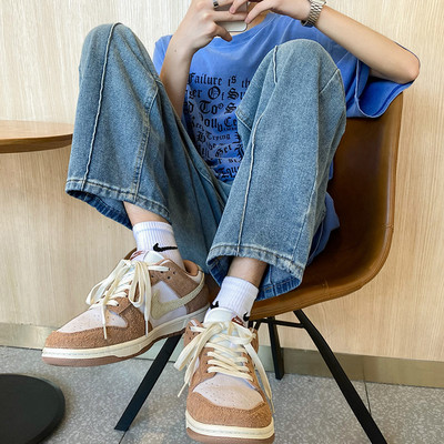 Lezser férfi farmer letisztult mintás zsebbel