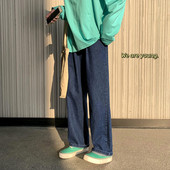 Zsebes férfi alkalmi farmernadrág