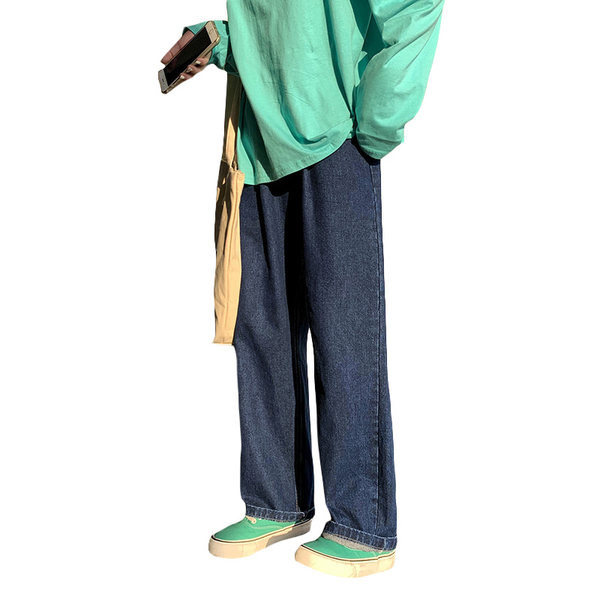 Zsebes férfi alkalmi farmernadrág