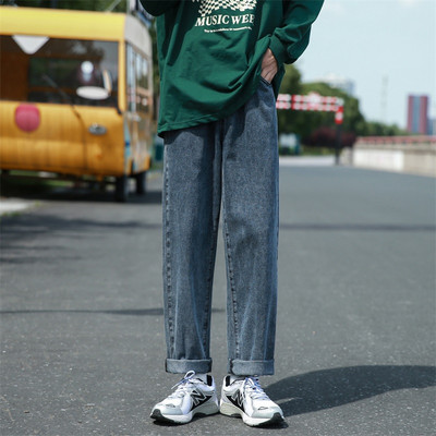 Retro modelio vyriški džinsai su kišene