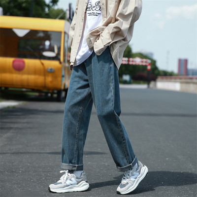 Retro modelio vyriški džinsai su kišene