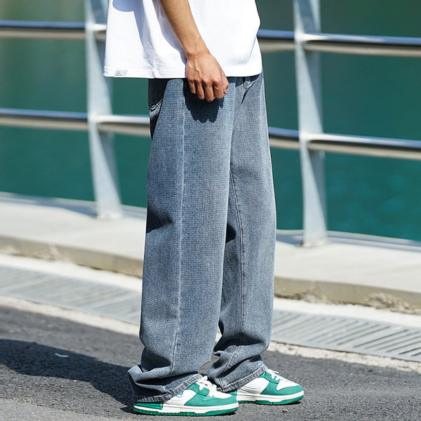 Suvised meeste teksad laia sääre ja taskuga