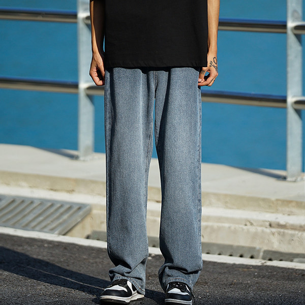 Suvised meeste teksad laia sääre ja taskuga