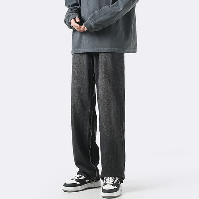 Alkalmi férfi farmer több színben, oldalsó cipzárral