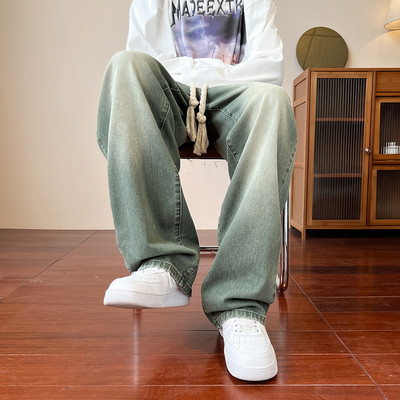 Ανδρικό casual τζιν με τσέπη