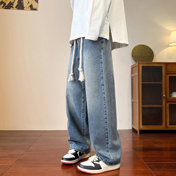 Ανδρικό casual τζιν με τσέπη