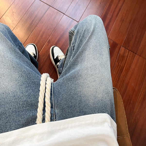 Ανδρικό casual τζιν με τσέπη