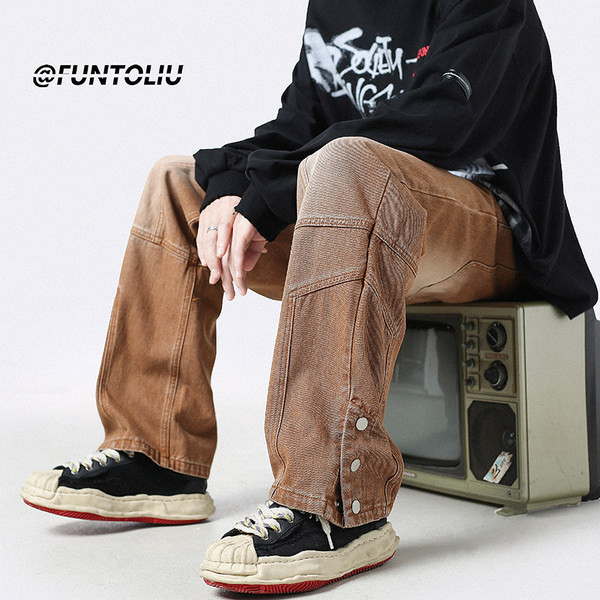 Zsebes férfi farmernadrág, sok színben