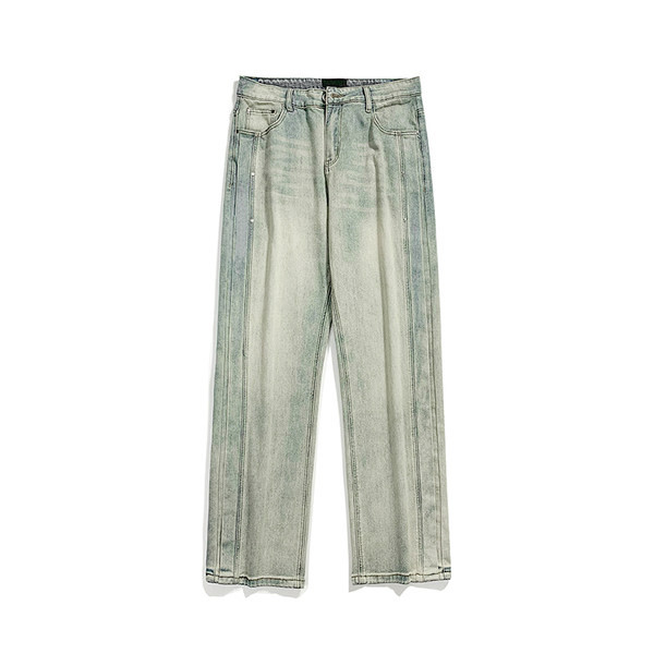 Vyriški laisvalaikio retro stiliaus džinsai