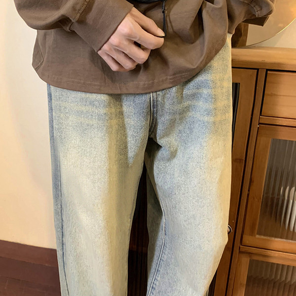 Alkalmi férfi farmer két színben és zsebben