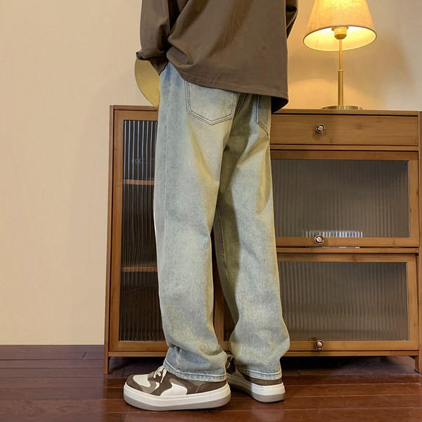 Alkalmi férfi farmer két színben és zsebben