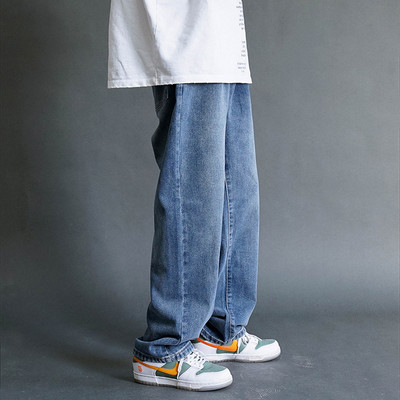 Ανδρικό τζιν κατάλληλο για καθημερινή χρήση, φαρδύ μοντέλο