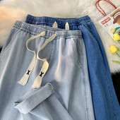 Meeste vabaaja teksad paelte ja taskuga