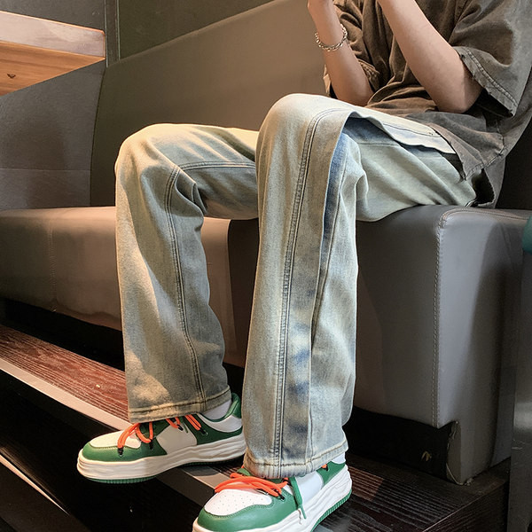 Retro stiilis vabaaja meeste teksad