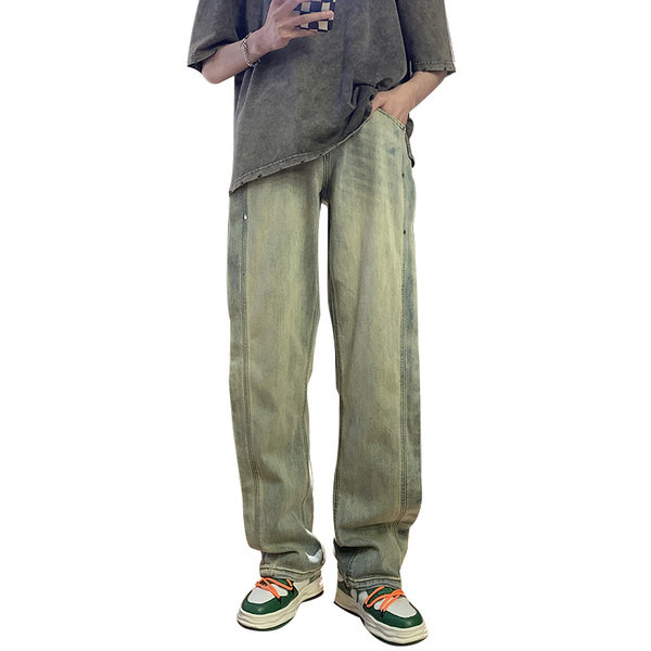 Retro stiilis vabaaja meeste teksad