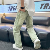 Taskutega meeste teksad puhas mudel