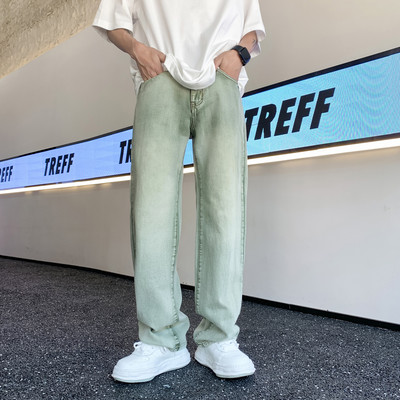 Taskutega meeste teksad puhas mudel