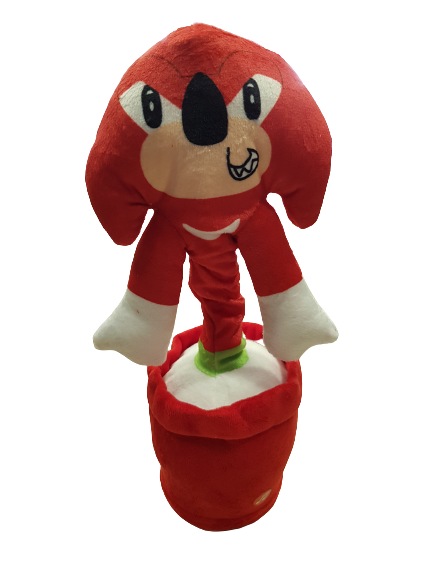 Играчка Sonic, Пееща, Танцуваща, USB зареждане, Червен
