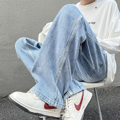 Férfi farmer sötét és világos színben, varrással