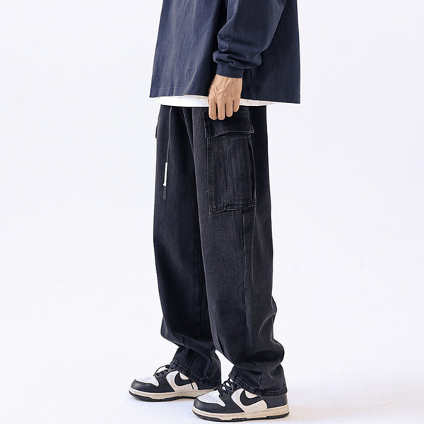 Meeste sügisteksad paelte ja taskuga