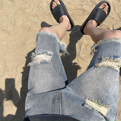 Ανδρικό τζιν 3/4 μήκους