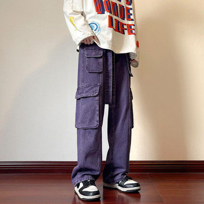 Ανδρικό casual τζιν με τσέπες