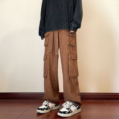 Ανδρικό casual τζιν με τσέπες