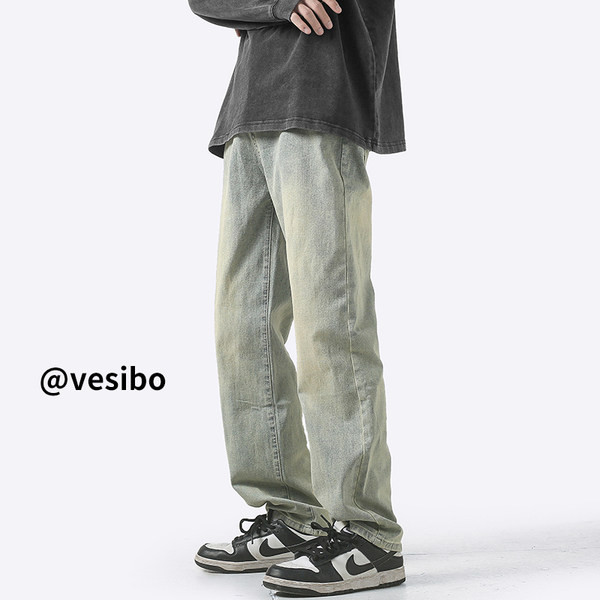 Alkalmi férfi farmernadrág zsebbel több színben