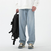 Ανδρικό casual τζιν καθαρό μοντέλο με τσέπη