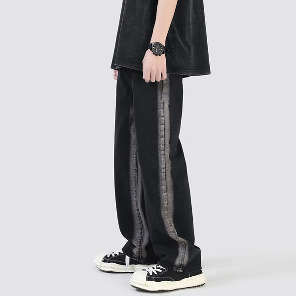 Casual ρετρό τζιν τσέπης για άνδρες