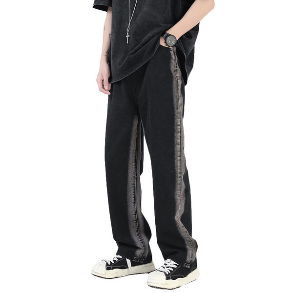 Casual ρετρό τζιν τσέπης για άνδρες