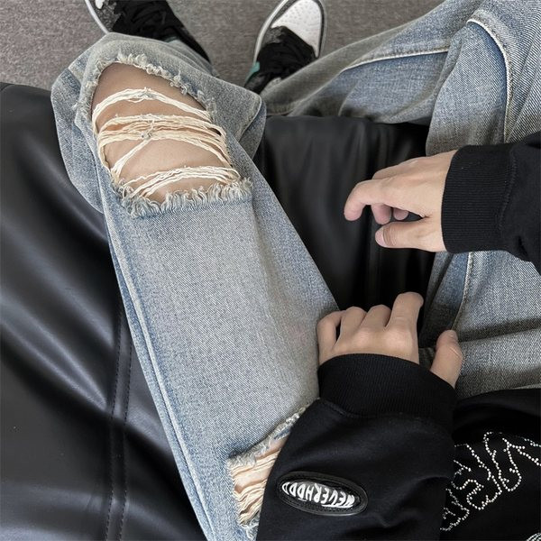 Tasku ja rebestusmotiividega suvised meeste teksad