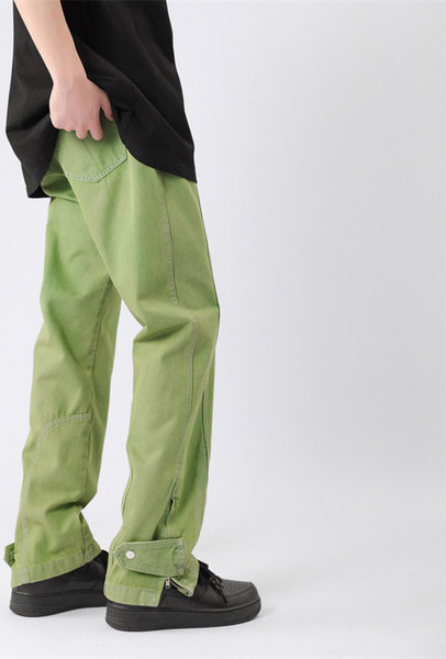 Pahkluukinnitusega meeste teksad