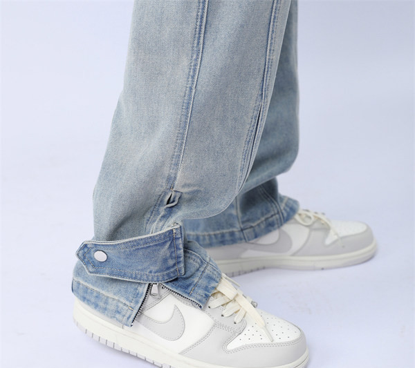 Pahkluukinnitusega meeste teksad