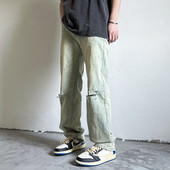 Zsebes férfi farmernadrág