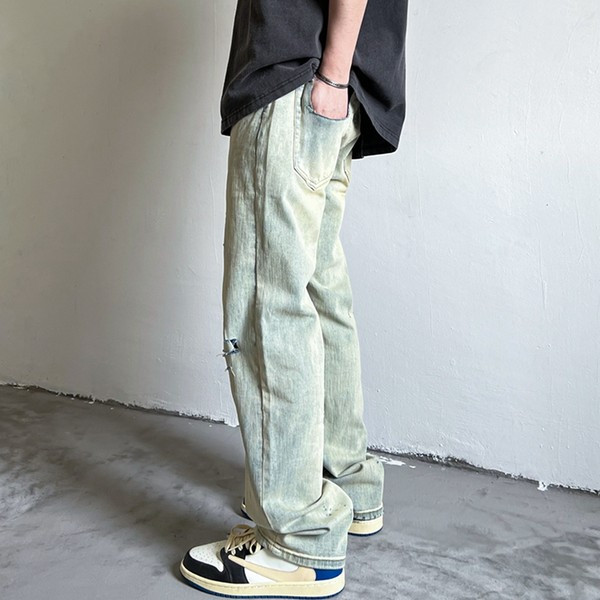 Zsebes férfi farmernadrág