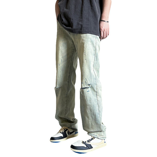 Zsebes férfi farmernadrág